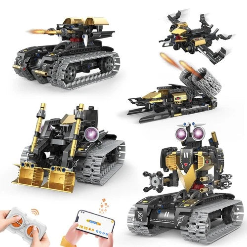 Robot Building Kit with Remote Control, STEM Gifts for Kids Age 8-12, Science...