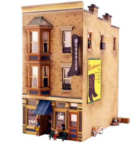 Woodland Scenics ~ O Scale ~ J.W. Cobbler ~ Pre-Fab Building Kit ~ PF5892