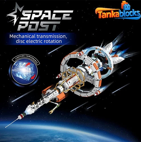Space Station Technic Building Blocks locks Set Toys Gift 1575pcs