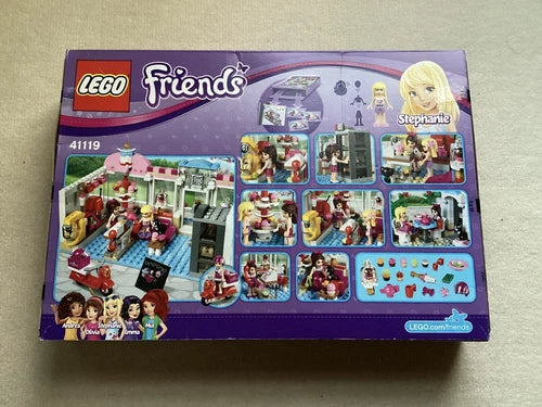 LEGO 41119 Friends Heartlake Cupcake Cafe- Stephanie, Naomi & Cat Sealed NIB
