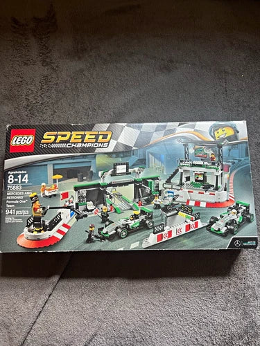 MEOW Speed Champions Mercedes AMG Petronas F1 Team 75883 941pc Complete Set