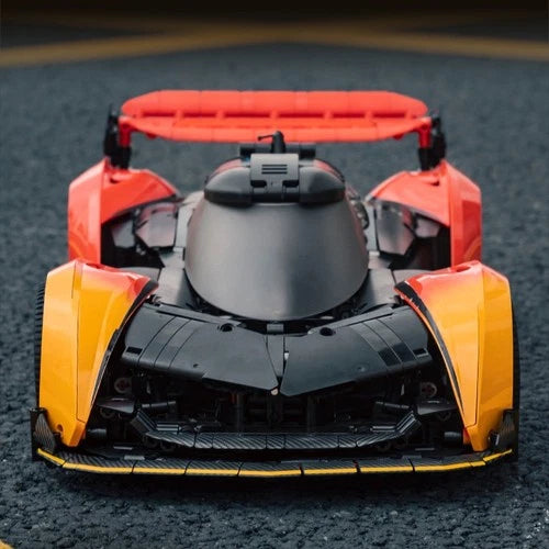 Technic 1:10 MOC McLaren SOLUS GT Orange Black SportCar Building Blocks 2135 PCS