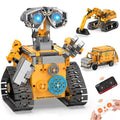 Robot Building Kit Toys for Boys Age 8-12 with 700 Pcs, 3 in 1 Robotics Excav...