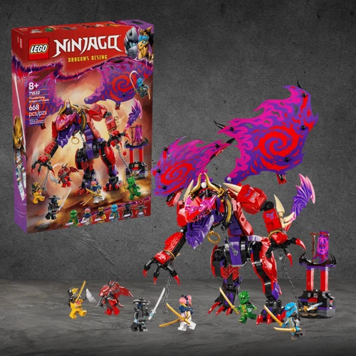 Lego 71832 Thunderfang Dragon of Chaos Set-Ninjago's Rising Lot-Brand New Sealed