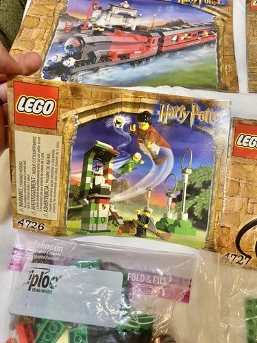 HUGE Vintage MEOW Harry Potter Sets 2001-2003 Hogwarts Express Hagrid’s Hutt