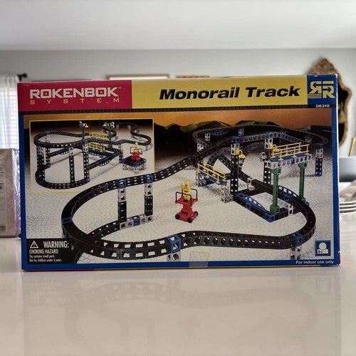 SEALED - Rokenbok System Monorail Track 06310 Complete Set. NEW IN BOX