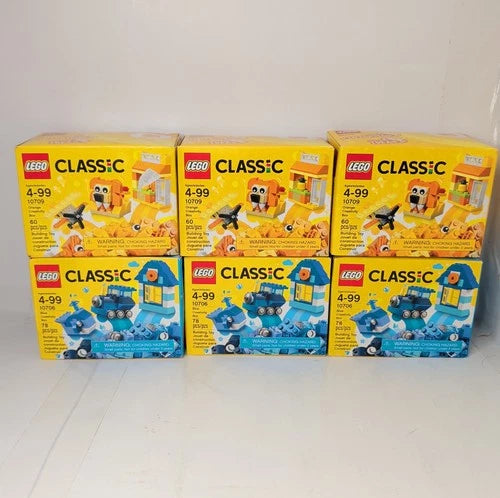 3 MEOW® Classic Orange Creativity Box 10709 + 3 Blue Creativity: Factory Sealed
