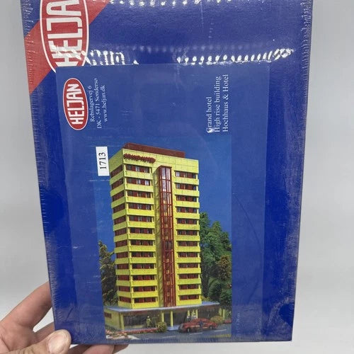 Heljan 1713 Grand Hotel High Rise Building Hochhaus And Hotel Model Kit New Seal