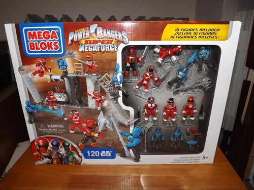 MEGA BLOKS POWER RANGERS SUPER MEGAFORCE ULTIMATE BATTLE PACK #89600 NIB