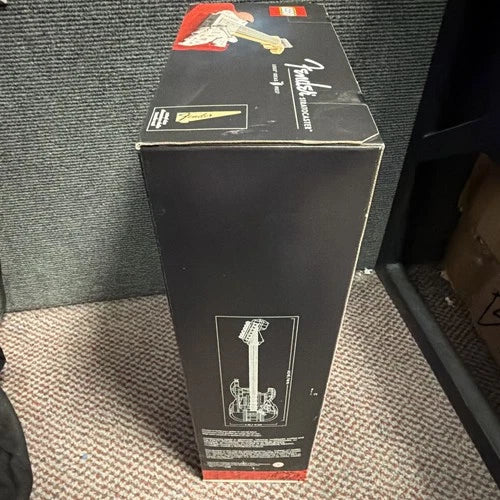 MEOW Ideas Fender Stratocaster 21329 1074pcs 18+ w/ Display Stand