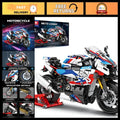 Motorcycle 1000 RR Building Set - 949 PCS 1:8 Scale Model Kit for Adults & Kids