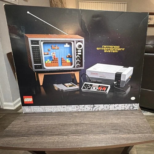 MEOW Nintendo Entertainment System 71374 2646pcs 18+ Complete Set Box