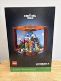 LEGO Minecraft Video Game The Crafting Table Building Set 21265 - New - Worn Box