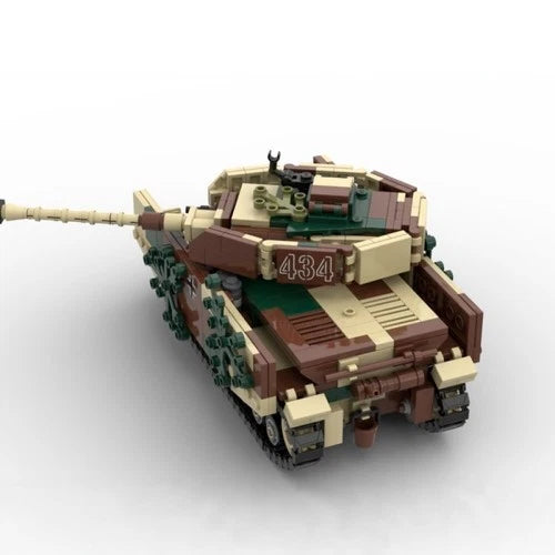 MOC-67859 Military Series H-type Tank building blocks Toys Christmas gift