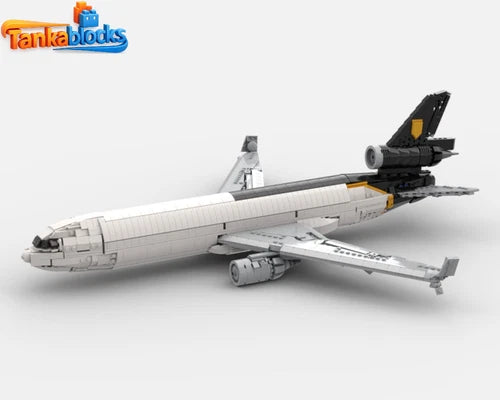 MOC-230697 UPS MD-11 airplane Building Blocks Toys Birthday Gift Set
