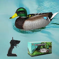 15Km/h RC Duck Speedboat 2.4G Dual Motor Waterproof Toy Boat for Kids