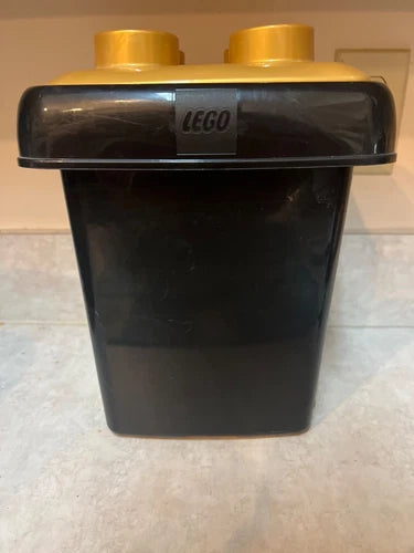 LEGO 4105 50th Anniversary Black Bucket NEW! Metallic Gold Bricks Ltd Ed 500 pcs