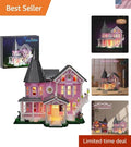 Creative Thinking Pink Palace Blocks Set - Halloween and Christmas Fun for All