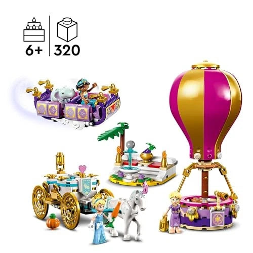 Lego Disney Princess Enchanted Journey Building Set - 3in1 Playset with Discs