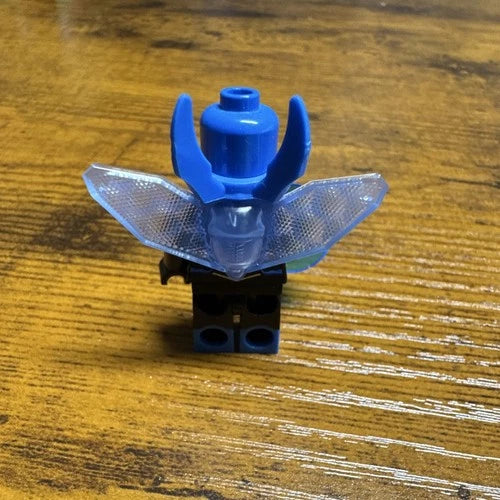 RARE Lego Blue beetle minifigure. Only released in one set. Lightly used