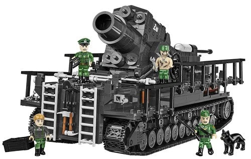 COBI World War II 60 cm Karl-Gerat 040 ZIU Motar Vehicle Model Block Set # 2560