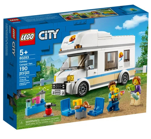 LEGO City Holiday Camper Van 60283 Building Kit (190 Pieces)
