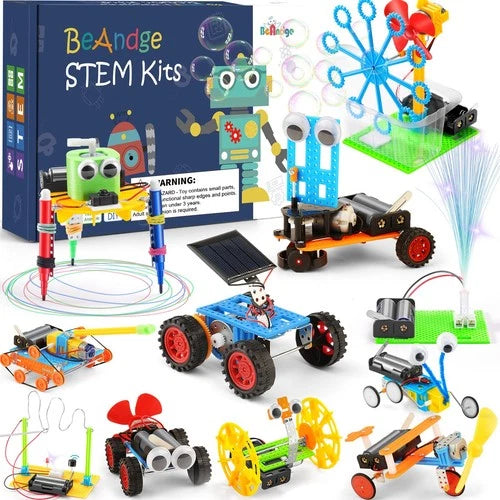 11 Set STEM Kits for Ages 8-13 10-12, Engineering & Physics Science kit, Robo...