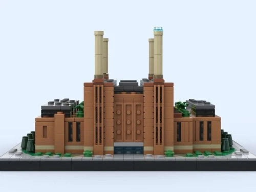 MOC-208144 - Battersea Power Station building blocks Toys Christmas gift