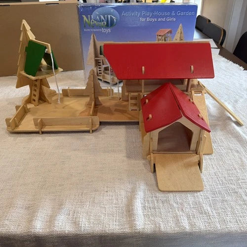 Rare Neverland Toys Building The Imagination Toys Activity Playhouse And Garden