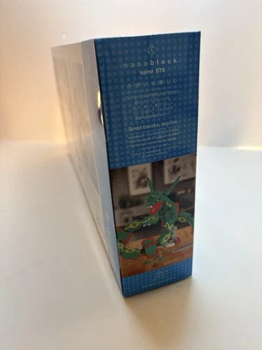 Kawada Rayquaza Nanoblock Pokemon Extreme DX Building Block NBPM 074 1790pcs