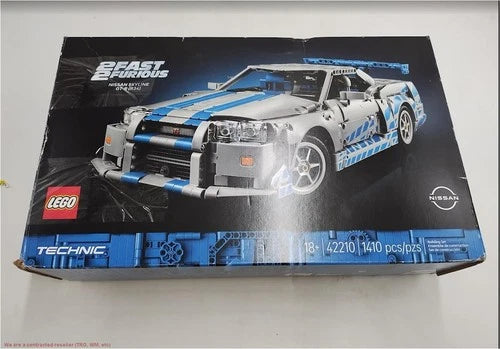 MEOW Technic 2 Fast 2 Furious Nissan Skyline GT-R R34 42210 READ DETAILS
