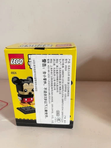 LEGO BrickHeadz 41624 Disney Mickey Mouse 109pc New Sealed Retired Box Wear Set