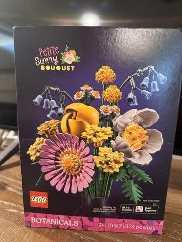 Lego Plant And Flower Bundle- Blooming Cactus, Happy plants, Peace Lily, Sunny