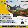 2.4G 4CH Airplane VOLANTEX A6M Zero RC Plane Remote Control Stunt RTF Fighter