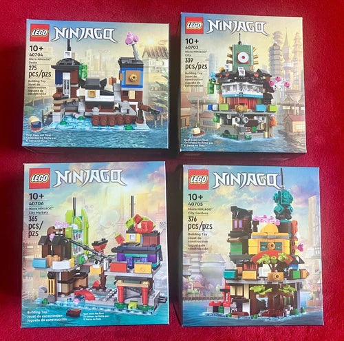 Lot LEGO 40705 40705 40704 Micro Ninjago Docks 40703 SET ** See EASTER frm 99c!!