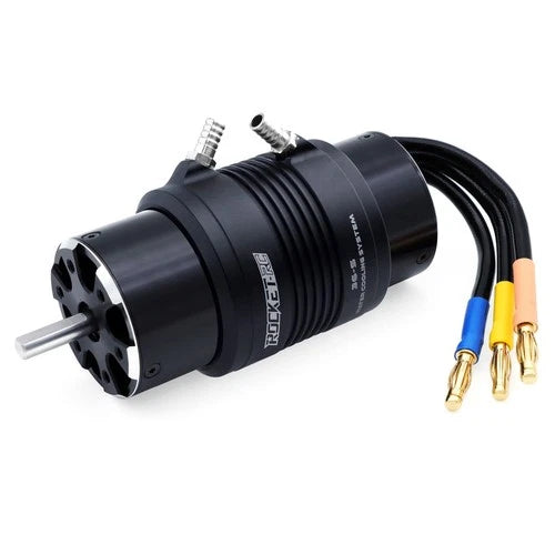 High-Performance 3680 RC Boat Brushless Motor 1500KV with Cooling Set for Fast R