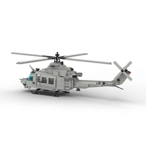 MOC-141242 UH-1Y Venom Military Helicopter Aircraft Model 1070 Pcs
