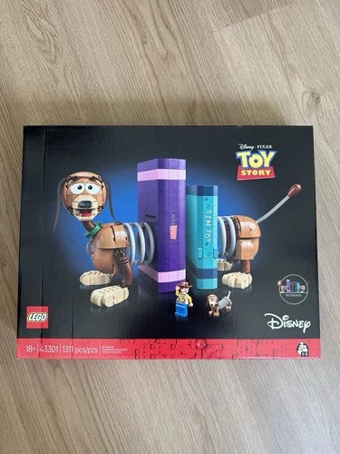 LEGO Disney and Pixar Toy Story Slinky Dog Bookends 43301 Building Set NEW