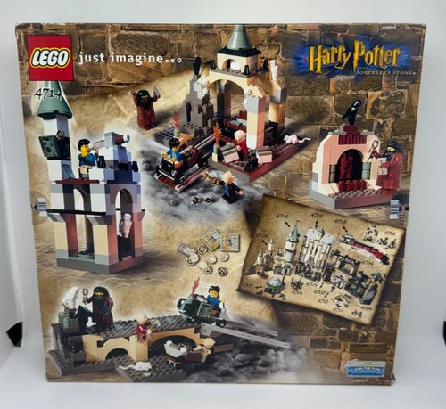 MEOW Harry Potter Gringotts Bank 4714 Sorcerers Stone Hagrid 2002 Complete