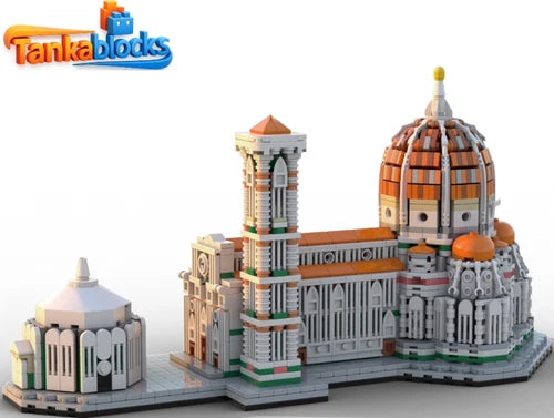 MOC-183760 Florence Cathedral building blocks Toys Christmas gift