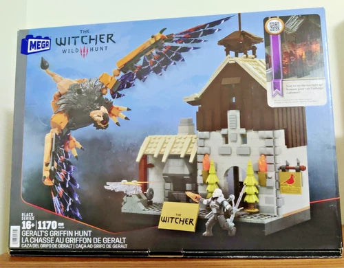 The Witcher GERALTS GRIFFIN HUNT 1170pcs MEGA Construx Building toy gift