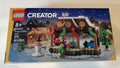 LEGO CREATOR 40602 WINTER MARKET STALL W/MINIFIGS MISB SEALED RETIRED SET!