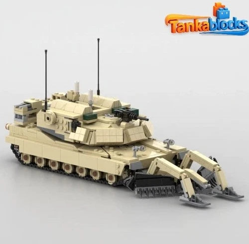 MOC-250265 tank M1150 ABV assault vehicle building blocks Toys Birthday Gift Set
