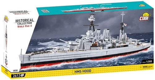 Cobi Toys WWII Royal Navy Battleship HMS Hood Model Building Block Set #4830