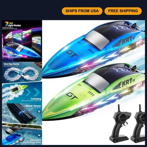 Remote Control RC Boat for Kids - Fun Pool & Lake Toy, Bathtub Racing Adventure