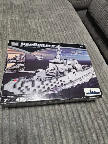 Megablocks Pro Builder Destroyer 9762 Battle Group Series