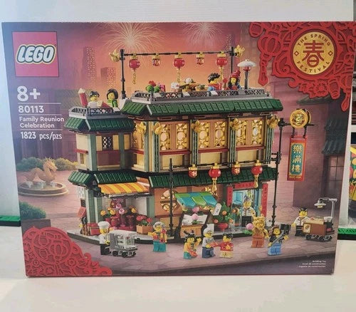 LEGO 80113 Family Reunion Celebration New Sealed Retired Chinese Festivals Set
