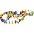 Hape Dynamo Wooden Domino Set Award Winning Domino Racing Building Block Set for