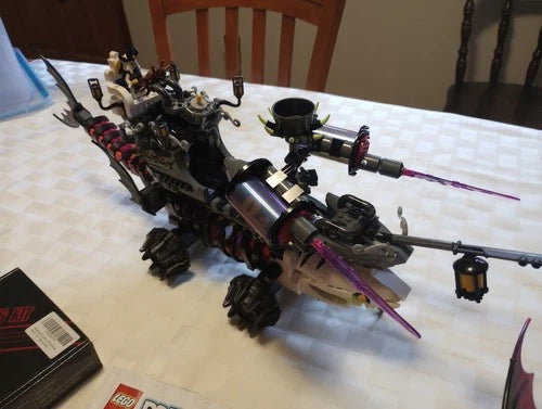 MEOW Dreamzzz: Nightmare Shark Ship (71469) with the Lighting Kit