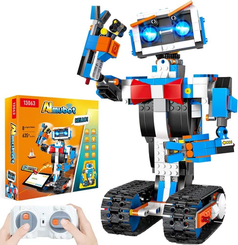 Robot Building Toys for Boys, STEM Projects for Kids Ages 8-12, Remote & APP Con